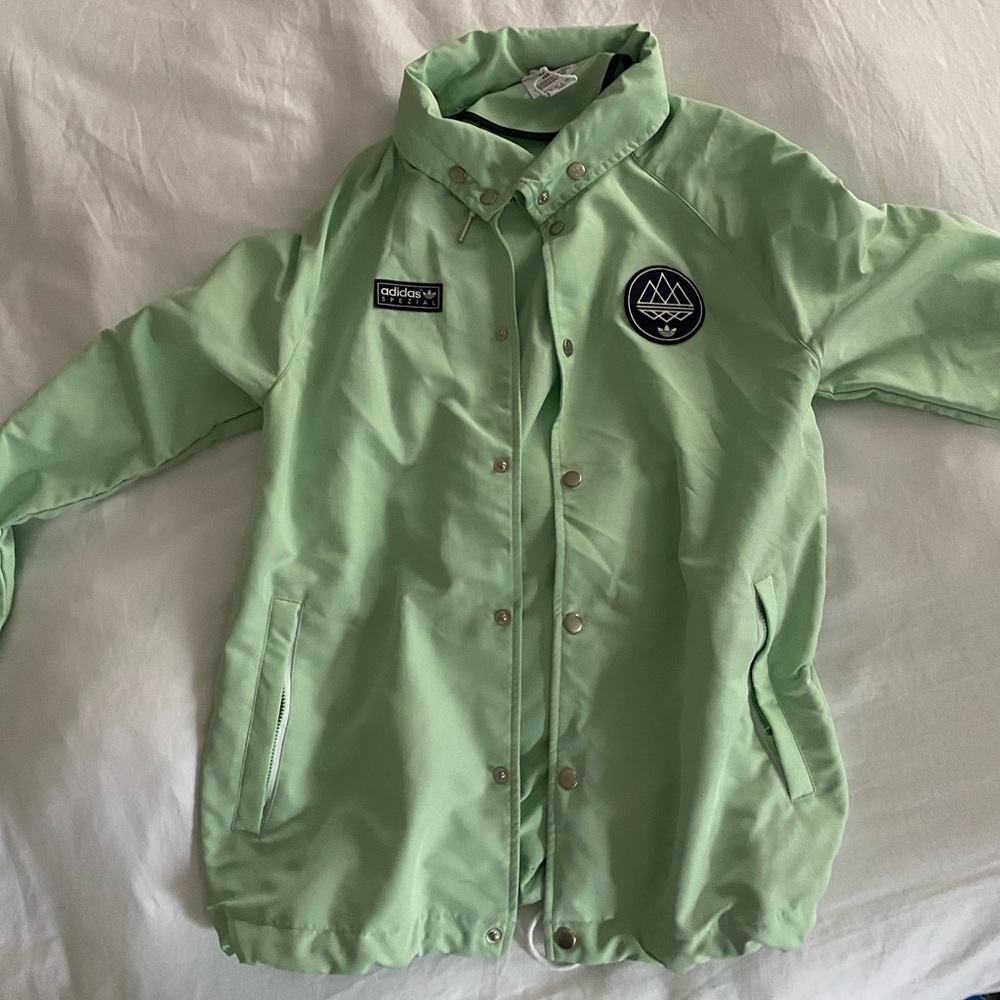 Adidas Spezial Jacket, Mint Green, Size S
